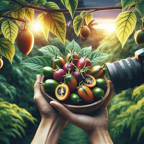 Illustrazione storica del pomodoro come frutto esotico