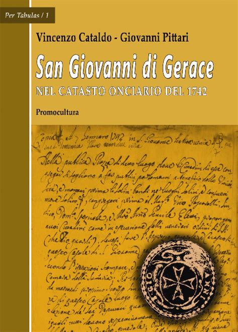 Mappa storica o pagina digitalizzata del Catasto Onciario di Calitri