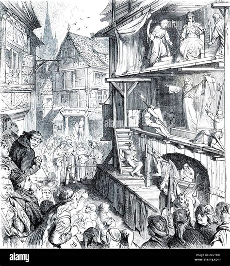 illustrazione storica venditori di indulgenze nel medioevo