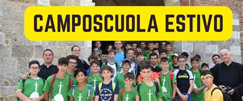 ragazzi sorridenti durante un camposcuola estivo