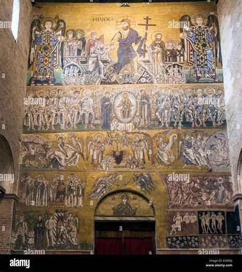 Mosaico del Giudizio Universale sulla controfacciata della Basilica di Torcello