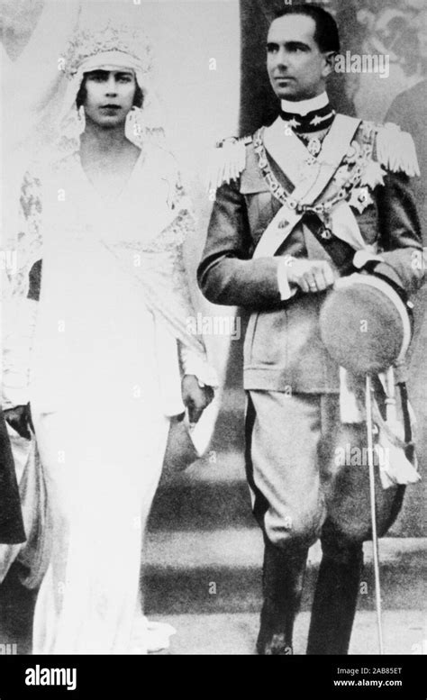 Ritratto di Umberto II e Maria José di Savoia