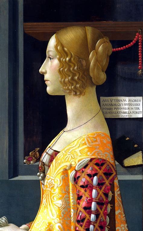 Autoritratto di Maria di Ormanno degli Albizzi dalla miniatura del Breviarium cum Calendarium