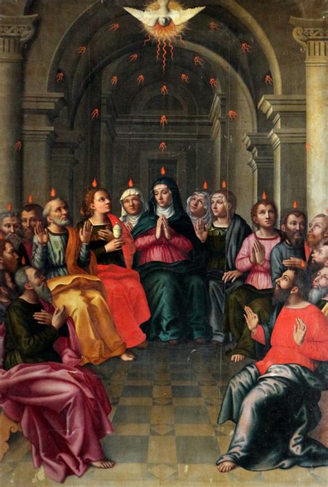 Dipinto la Pentecoste di Suor Plautilla Nelli
