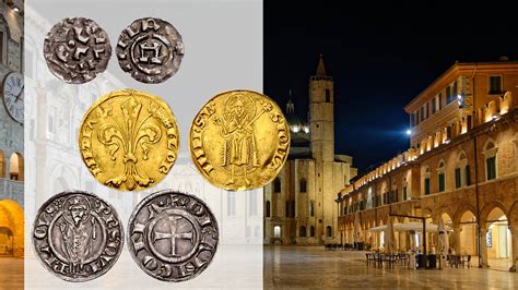 Infografica sulle monete coniate a Orvieto nel Medioevo