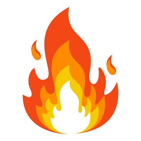 rappresentazione stilizzata del fuoco come simbolo universale