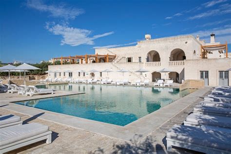 Veduta aerea di Borgo Egnazia in Puglia