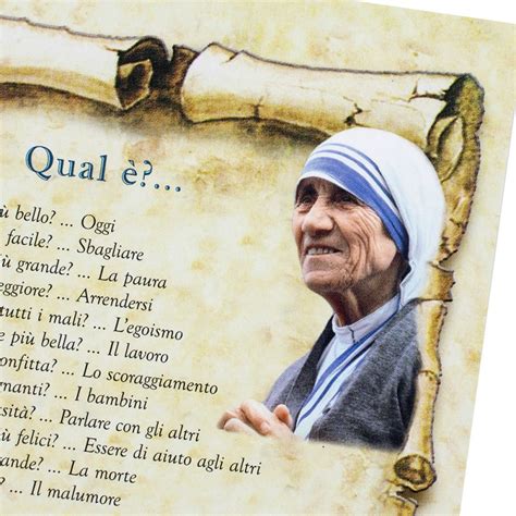 Madre Teresa di Calcutta in preghiera