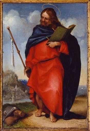 Statua di San Giacomo Pellegrino con re inginocchiati
