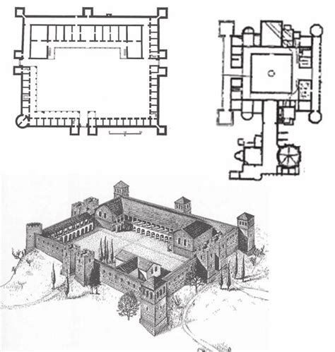 Pianta storica o ricostruzione della Villa Belmonte e la sua estensione originale