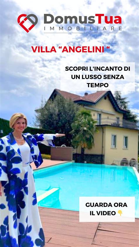 Foto panoramica di Villa Desirèe con il rigoglioso parco e la piscina