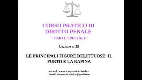 Schema giuridico della distinzione tra furto e rapina con violenza