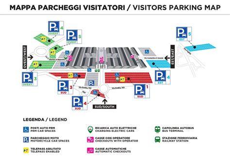 Schema dei percorsi autobus o mappa dei parcheggi del campus