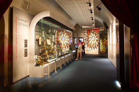 Interno del Museo delle Alpi o delle Fortificazioni al Forte di Bard