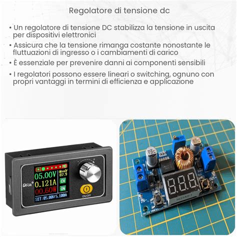 Foto di un regolatore di tensione EFEL con sigle in evidenza