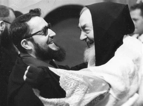 Padre Pio e Padre Eusebio Notte che sorridono
