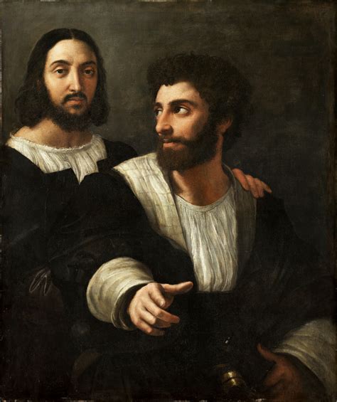Raffaello Sanzio, Autoritratto con un amico