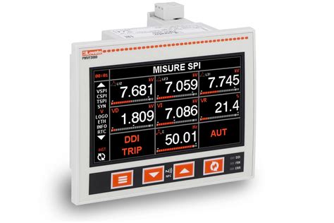Foto del dispositivo LOVATO PMVF3000 con display LCD
