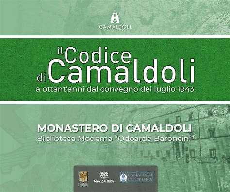 Copertina o infografica sul Codice di Camaldoli, luglio 1943