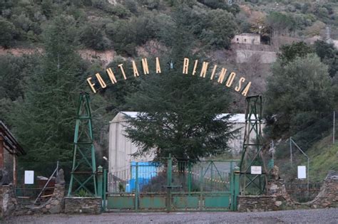 Veduta del sito minerario storico di Funtana Raminosa in Sardegna