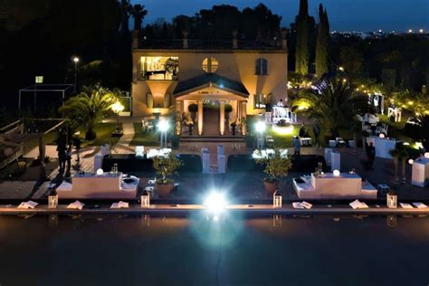 Esterno di Villa Orsoleo, un'elegante location per eventi
