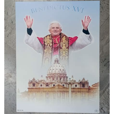 Ritratto di Papa Benedetto XVI in preghiera