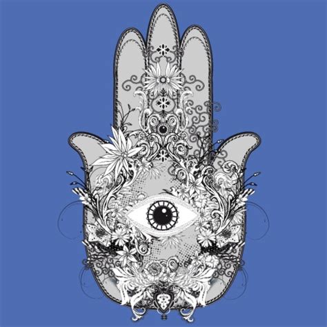 Mano di Fatima con occhio nel palmo