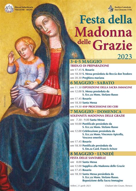 Locandina dei festeggiamenti della Madonna della Stella del 2011