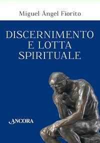 Simbolismo visivo del discernimento o della lotta spirituale (es. persona in preghiera in un ambiente caotico)