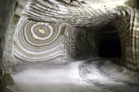 Mappa geologica della miniera di salgemma di Realmonte