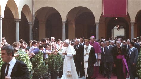 Papa Giovanni Paolo II in visita al Santuario di Fátima