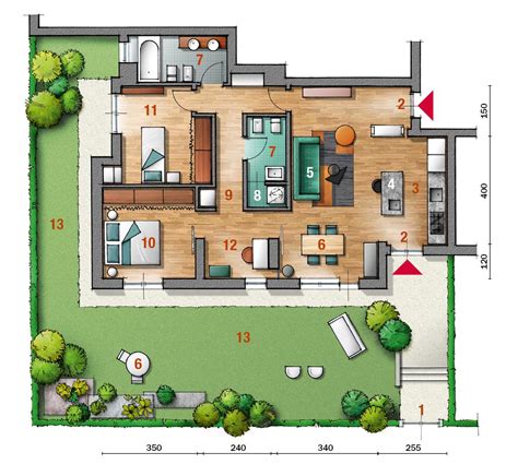 Foto di un trilocale in centro a Carugate con giardino condominiale