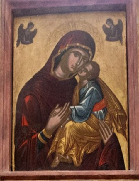 Icona della Vergine Maria che intercede per i fedeli
