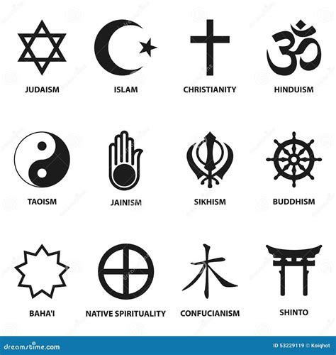 illustrazione di studenti in classe con simboli religiosi e interculturali