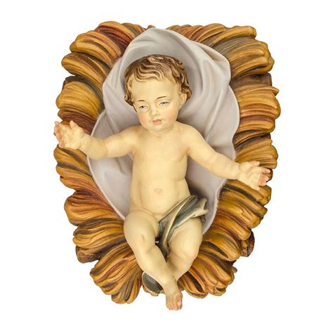 Esempio di Bambino Gesù in cera di manifattura siciliana