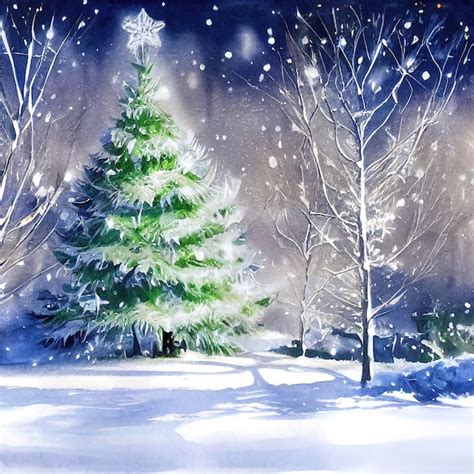illustrazione di una scena pop-up invernale di Robert Sabuda con neve e alberi