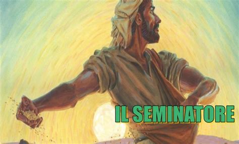 Illustrazione: Il seminatore che sparge il seme
