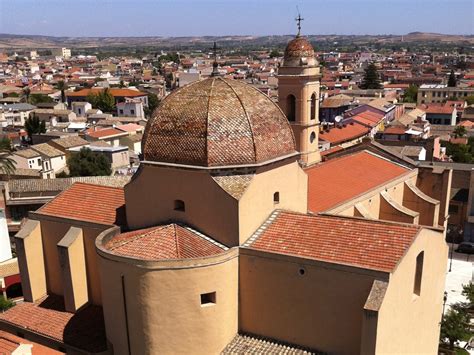Veduta esterna della Chiesa della Beata Vergine Assunta a Selargius