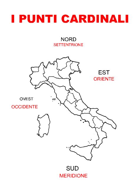 Mappa della città di Casalgrande con i punti cardinali