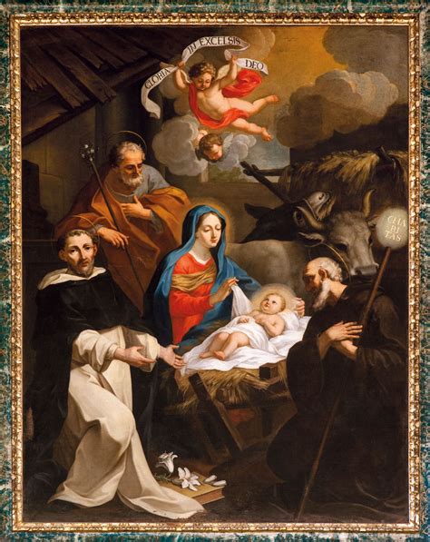 Quadro rinascimentale della Natività