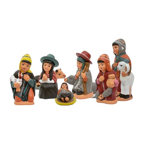 Presepe sudamericano con elementi indigeni