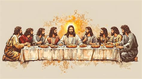 Illustrazione stilizzata di una cena con indizi e personaggi misteriosi