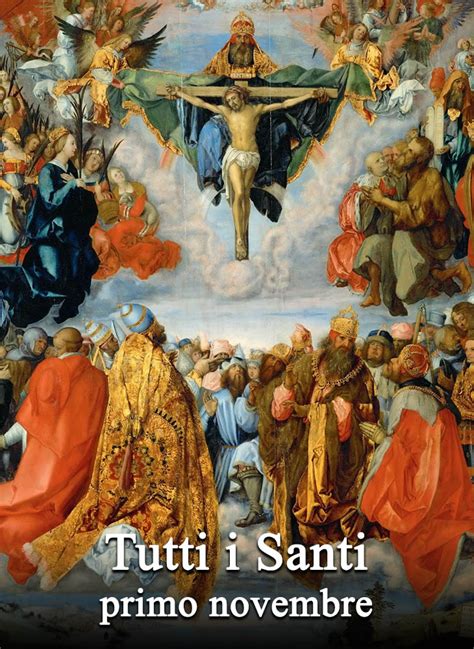 illustrazione che mostra persone sulla terra e santi in cielo con frecce che indicano uno scambio di bene spirituale