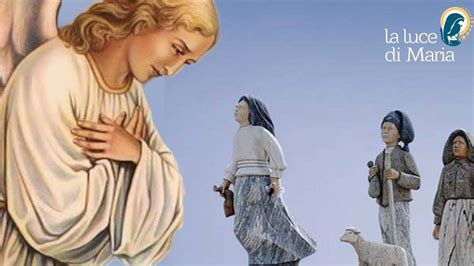 Illustrazione dell'apparizione dell'Angelo ai tre pastorelli