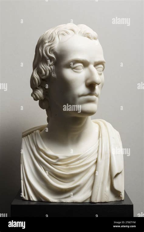 Busto di Edmund de Bourke commissionato a Bertel Thorvaldsen ed eseguito da Domenico Cardelli, esposto al Museo Thorvaldsen a Copenhagen