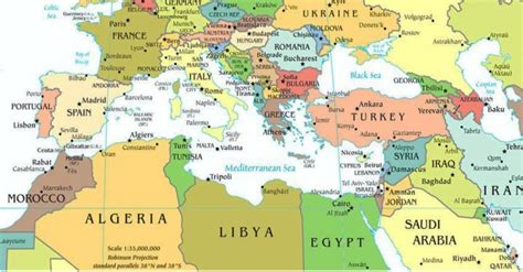 Mappa delle principali destinazioni di pellegrinaggio in Europa e Medio Oriente