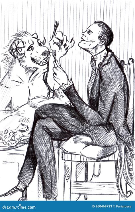 Illustrazione di demoni tratta da un antico grimorio