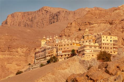 Monastero copto nel deserto egiziano