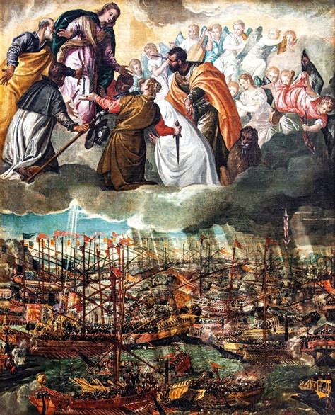 Dipinto della Battaglia di Lepanto o raffigurazione della Madonna del Rosario
