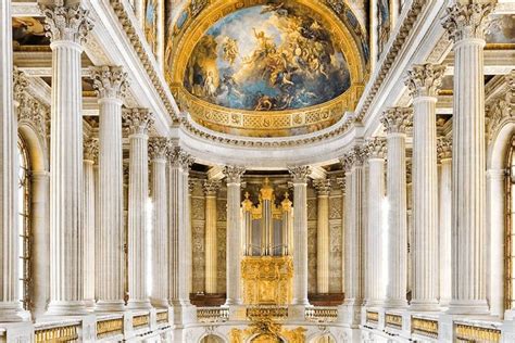 Schema della disposizione degli esecutori nella Chapelle Royale di Versailles